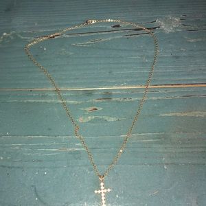 Gold antique necklace